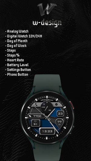 W-Design WOS088 - Watch Face Screenshot 1
