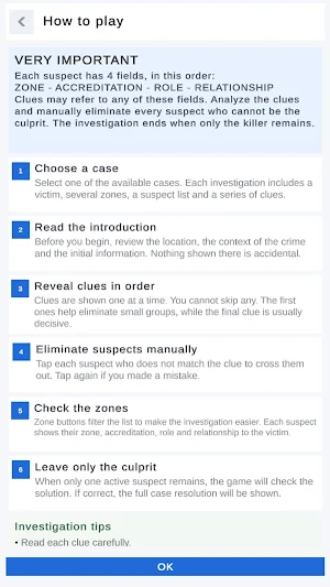 Find the Killer: Crime Puzzle Screenshot 2