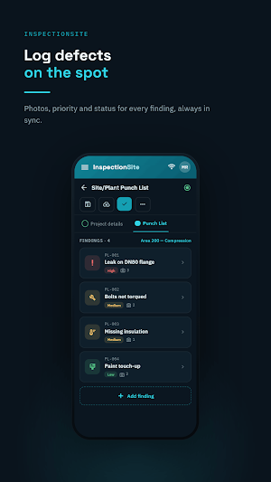 InspectionSite Screenshot 2