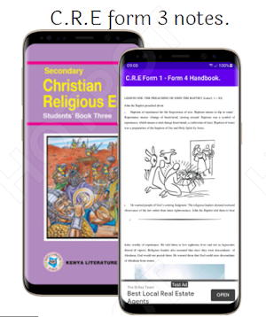 C.R.E: Form 1 - 4 Klb notes Screenshot 2