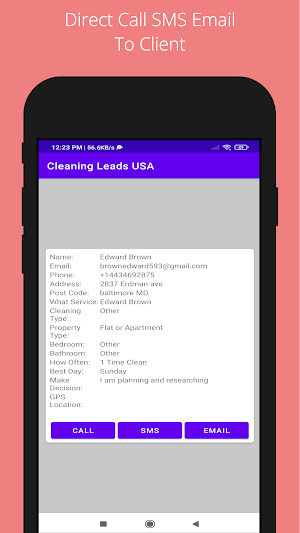 Cleaning Leads USA - Clean Job Screenshot 2