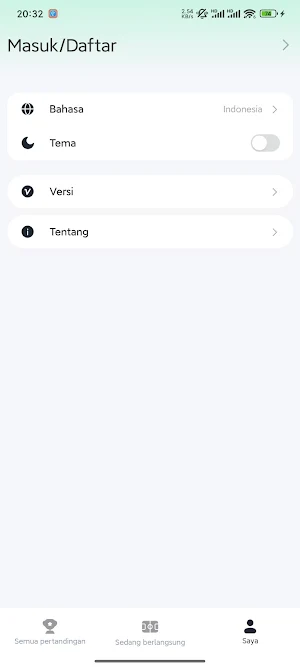 Hari Ini Bola Screenshot 2