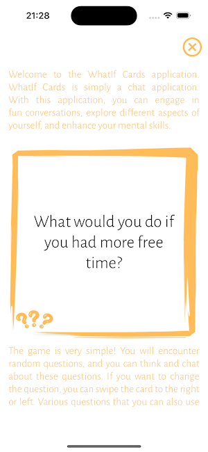 WhatIf Cards Screenshot 1