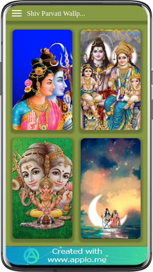 Shiv Parvati Wallpaper Hd Screenshot 1