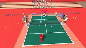 Stickman Mobile Tennis Screenshot 1
