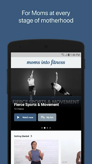 Moms Into Fitness Screenshot 1