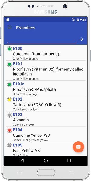 E Numbers - Food Additives PRO Screenshot 0