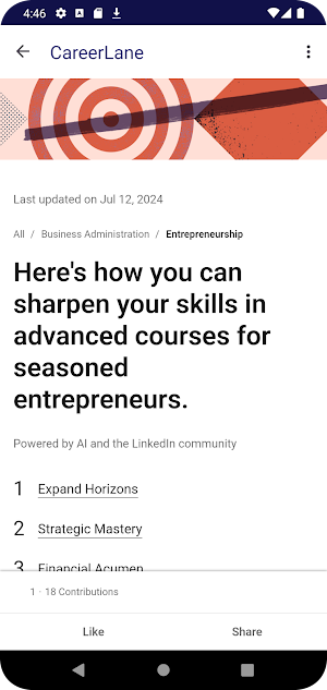 CareerLane: Career Development Screenshot 3