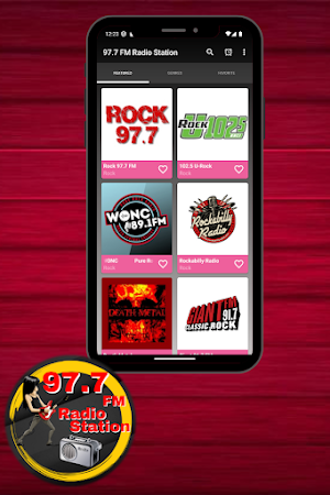 97.7 FM Radio Station Screenshot 1
