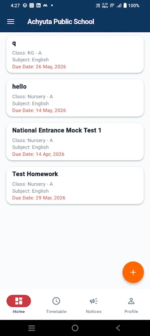 AMPS Staff App Screenshot 0