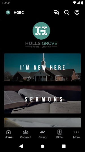 Hulls Grove Baptist Church Screenshot 0