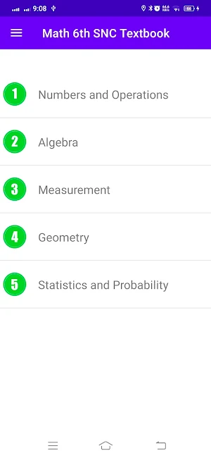 Math 6th SNC Textbook Screenshot 0