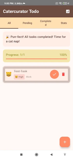 Catercurator Todo Screenshot 2