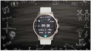 BlackBoard _ WatchFace Screenshot 3