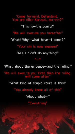 Adventure Detective Game Alice's Spiritual Judge Screenshot 1