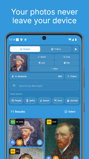 FastRIS Ai: Image Search Screenshot 1