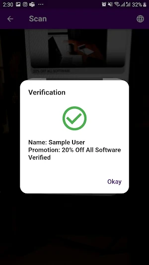 Purple Perks Business Screenshot 2