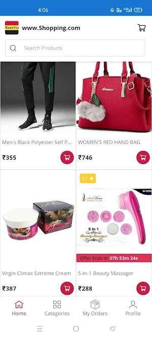 R G online shopping app Screenshot 2