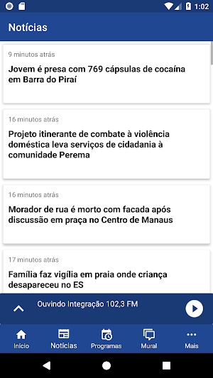 Rádio Integração 102,3 FM Screenshot 2