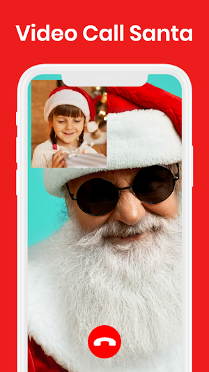 Santa Fake Video Call Screenshot 0