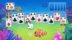 Spider Solitaire Fish Screenshot 1