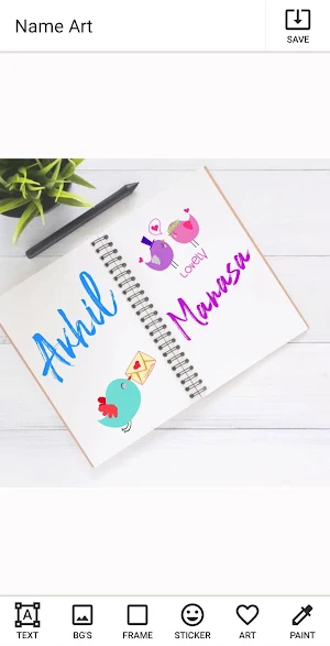 Name Art Photo Editor - Filter n Focus Screenshot 2