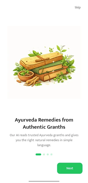 Ayurveda AI: Natural Remedies Screenshot 0