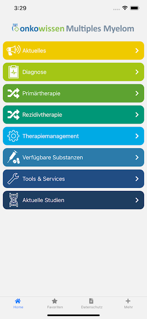 Multiples Myelom onkowissen Screenshot 0