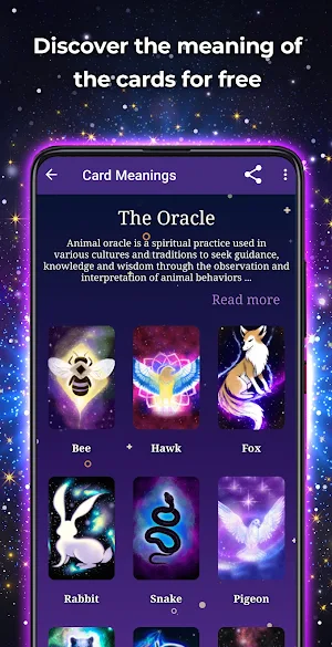 Tarot Spirit Animal Screenshot 2