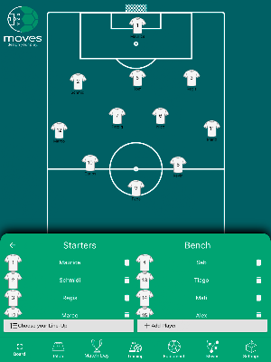 Football Tactic Board: “moves” soccer drill&lineup Screenshot 2