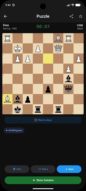 Chess Puzzles & Tactics Screenshot 1