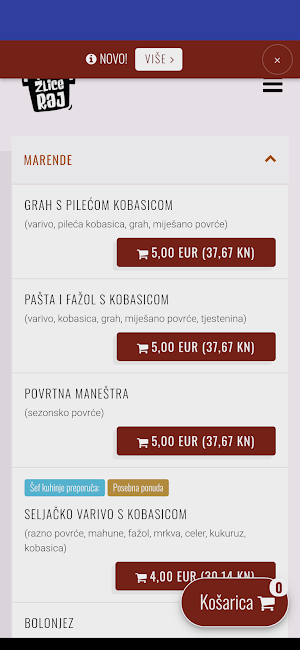Žliceraj Screenshot 2