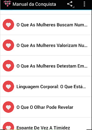Manual da Conquista e Sedução Screenshot 0