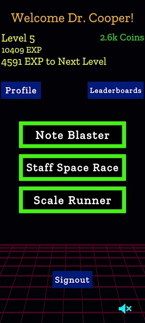 Learn Music Arcade Screenshot 1