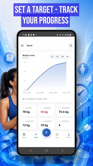 BMI Weight Calculator Screenshot 1