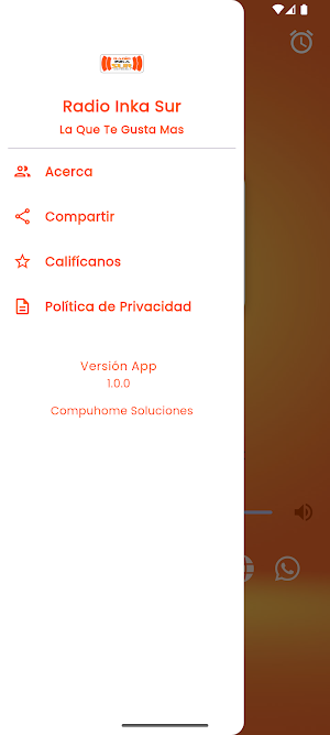 Radio Inka Sur Screenshot 2