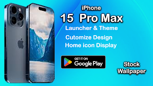 Launcher: iOS 15 Pro Max Theme Screenshot 0