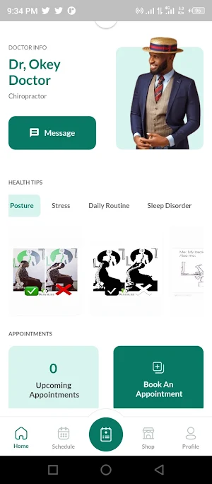 Hope Clinic Screenshot 0