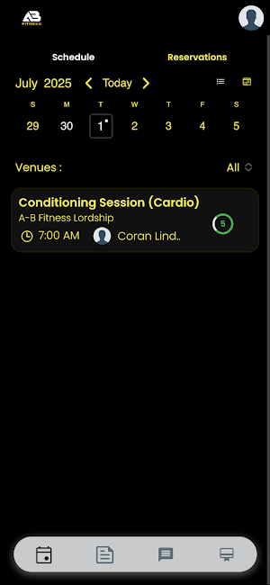 A-B Fitness Screenshot 2