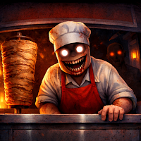 Scary Night Shawrma Shop