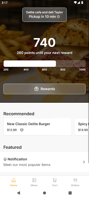 Delite Café & Deli Screenshot 0