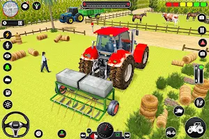 US Tractor Farming Games 2023 Screenshot 0