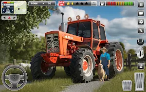 Village Tractor Driving Games Screenshot 0