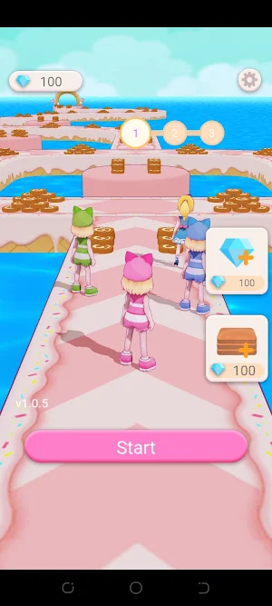 RUNNING GIRL 3D Screenshot 3