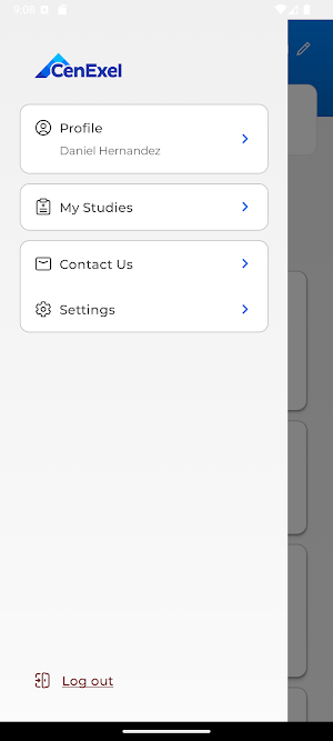 CenExel Mobile App Screenshot 2