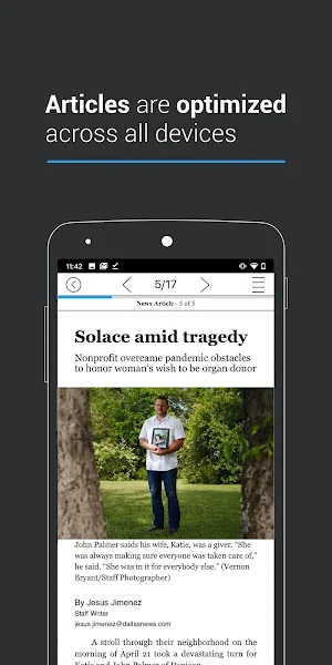 The Dallas Morning News ePaper Screenshot 1