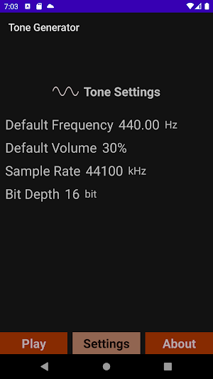 Tone Generator Screenshot 3