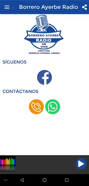 Borrero Ayerbe Radio Screenshot 1