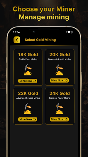 Gold 24K - Digital Gold Mining Screenshot 1