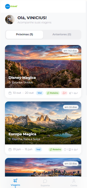 USE Travel Trips Screenshot 1